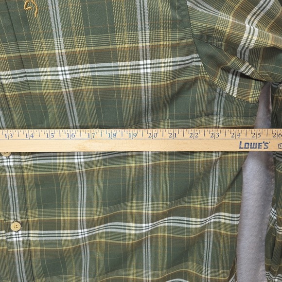 John M Browning Flannel Shirt Mens XL Plaid Gorpcore Hiking Camping Hiker Heavy - Picture 13 of 16